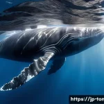 통가에서 할 수 있는 로컬 투어 프로그램 - **Prompt 1: Majestic Humpback Whale Encounter in Tonga**
    "A breathtaking underwater shot of a pe...