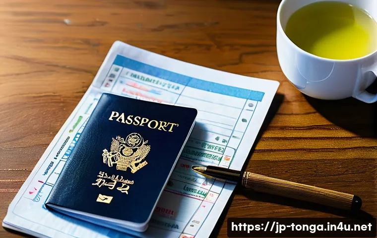 通貨ビザ取得のプロが教える失敗しない5つのポイント 4 통가 비자 발급 절차 관련 이미지 2